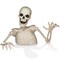 BOO BOX Halloween Groundbreaking Skeleton - Scary Outdoor Halloween Decorations for Porch or Yard